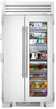 True Residential TR42SBSSGB 42 Inch Side by Side Refrigerator