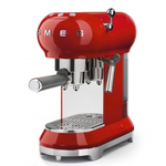 Smeg ECF01RDUS Retro 50's Style 1350 W Manual Espresso Maker Red