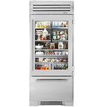 True Residential TR36RBFRSGA 36 Inch Bottom Freezer Refrigerator