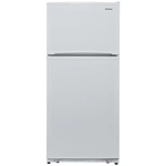 Avanti WTE18HBWCD 30 Inch Top Freezer Refrigerator