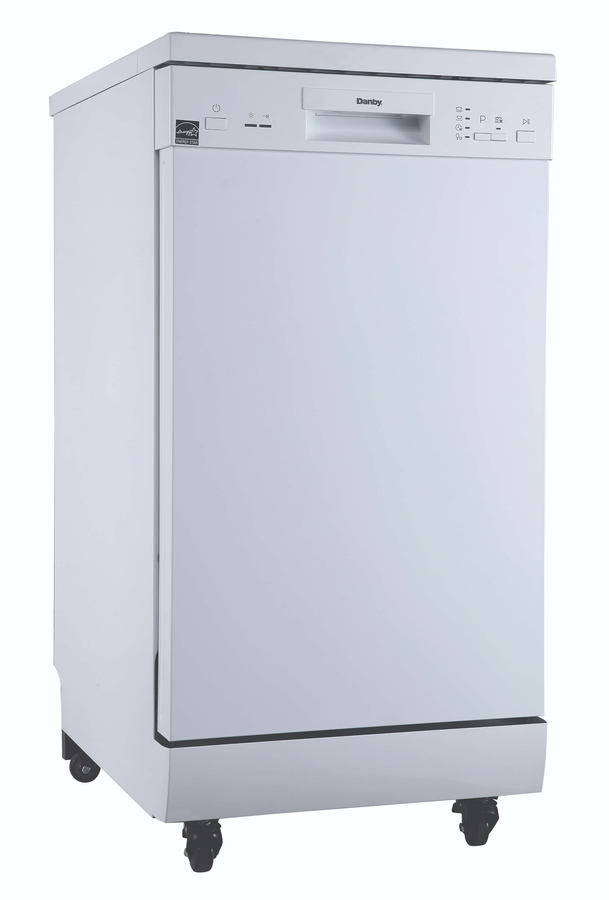 Danby DDW1805EWP 18 Inch White Dishwasher