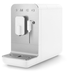 Smeg BCC02WHMUS Retro 50's Style Fully Automatic Espresso Maker Matte White disco@aniks.ca