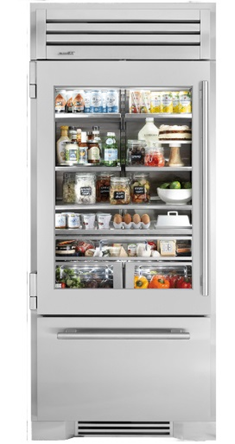True Residential TR36RBFLSGA 36 Inch Bottom Freezer Refrigerator