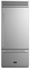 Fulgor Milano F7PBM36S2R 36 Inch Built In Bottom Freezer Refrigerator