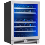 Zephyr PRW24C02CG 24 Inch Undercounter Wine Refrigerator
