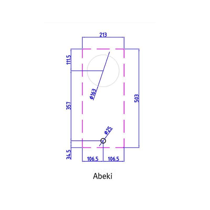 Pitt ABEKI 12 Inch Original 1 Burner Gas Cooktop
