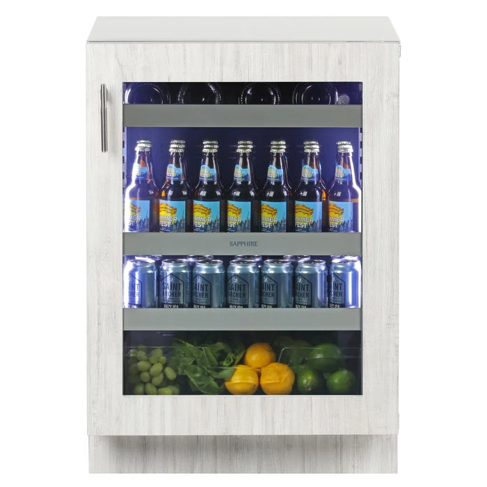 Sapphire SBCR24PRADA 24 Inch Built In Beverage Cooler