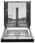 Danby DDW2404EBSS 24 Inch Tall Tub Front Controls Stainless Steel Dishwasher
