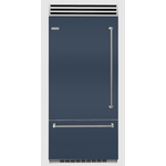 BlueStar BBB36L2CCPLT 36 Inch Built In Bottom Freezer Refrigerator