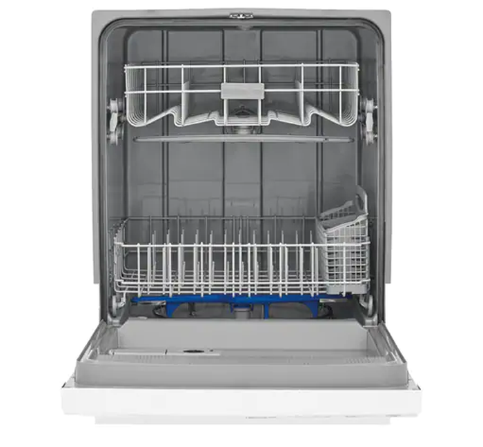 Frigidaire FFCD2413UW 24 Inch 60 dBa Hybrid Tub Design White Dishwasher