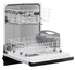 Frigidaire FFCD2413US 24 Inch 60 dBa Hybrid Tub Design White Dishwasher