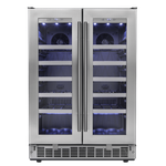 Silhouette DWC047D1BSSPR 24 Inch Undercounter Wine Refrigerator