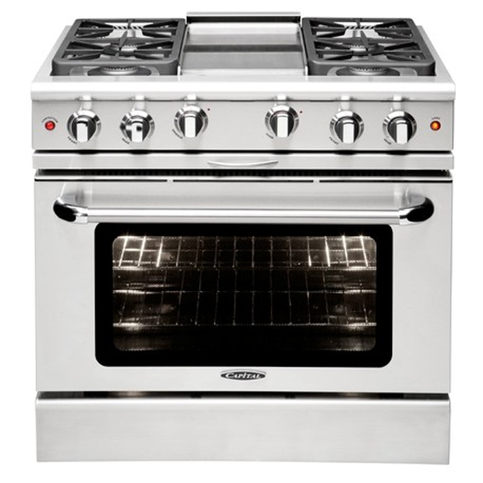 Capital GSCR364GN 36 Inch Gas Range