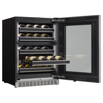 Silhouette SRVWC050RSS 24 Inch Undercounter Wine Refrigerator