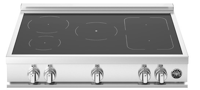 Bertazzoni PROF365IRTXT 36 Inch Pro Series Induction Rangetop