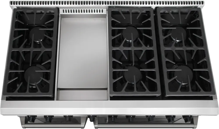 Gas Range LRG4801U Sealed Burner 48in -Thor Kitchen