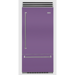 BlueStar BBB36R2CFPLT 36 Inch Built In Bottom Freezer Refrigerator