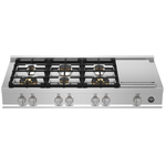 Bertazzoni MAST486GRTBXT 48 Inch Master Series Gas Rangetop