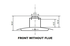 Cyclone SIB52136SS 36 Inch Mounted to Ceiling 600 CFM