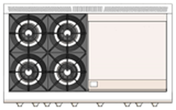 Capital MCOR484BBL 48 Inch Culinarian Gas Range