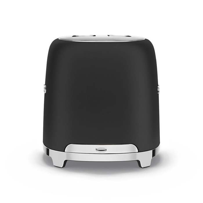 Smeg TSF01BLMUS Retro 50's Style 2-Slice Toaster 950 W Matte Black