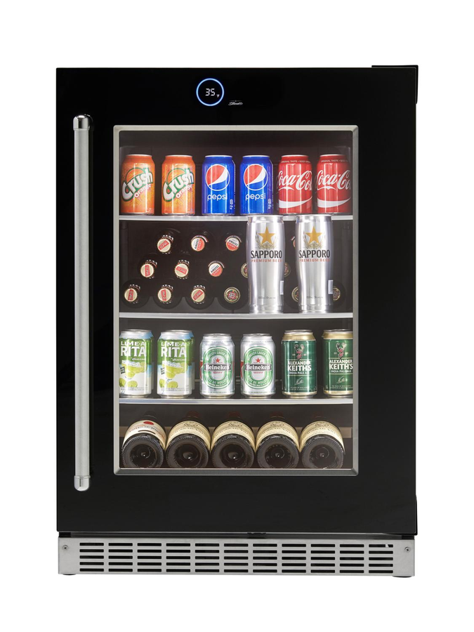 Silhouette SRVBC050RSS 24 Inch Built In Beverage Cooler