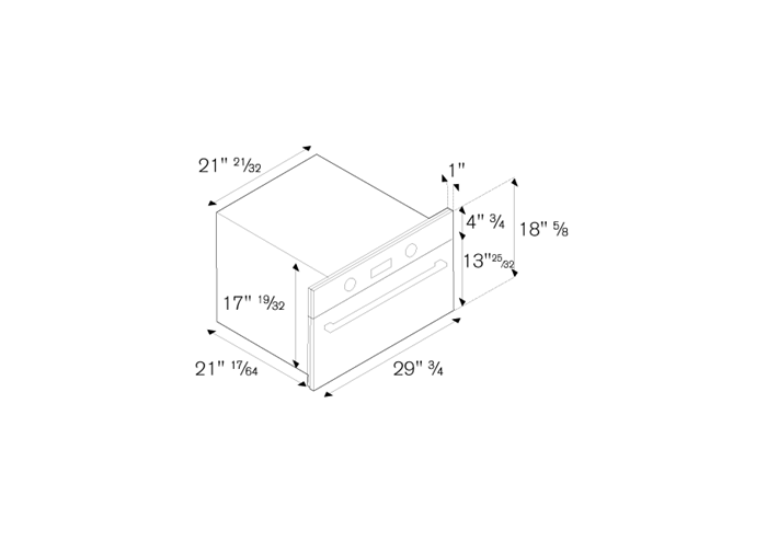 Bertazzoni PROCS30X Steam Oven Replacement Parts