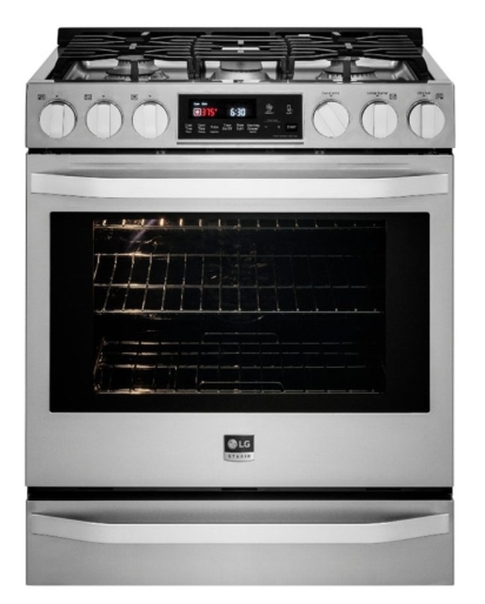 LG LSSG3016ST 30 Inch Slide-In Gas Range