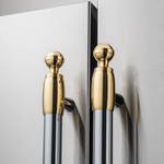 Bertazzoni DS2HERTGO Handle Kit Heritage Handle kits Dish/ Fridge -Gold