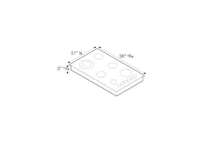 Bertazzoni QB36600X Gas Cooktop Replacement Parts