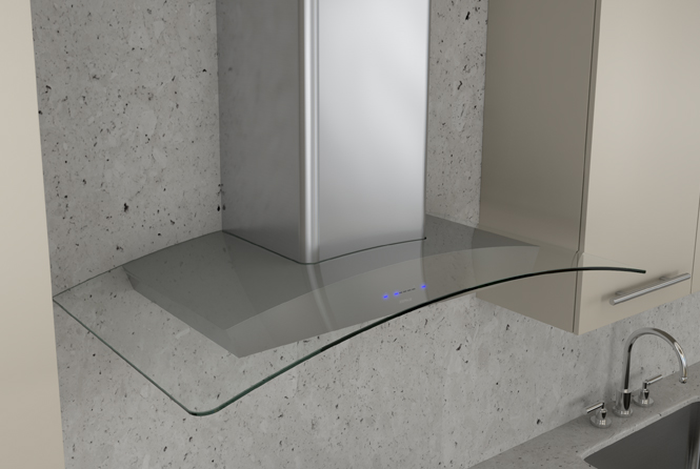 Zephyr ZRVE30BGC 30 Inch Mounted on Wall 600 CFM