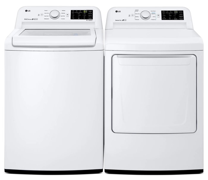 LG DLE7100W Electric Dryer SmartDiagnosis 27 Inch Wide