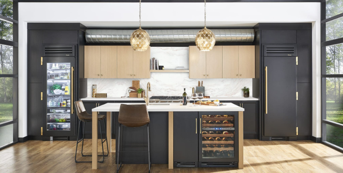 True Residential TR36REFRSSA 36 Inch Built In Fridge Column
