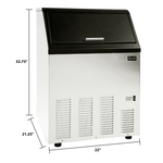 Avanti CIM102U3S 22 Inch Built In Ice Machine