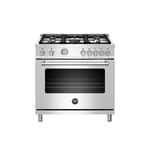 Bertazzoni MAS365DFMXV 36 Inch Master Series Dual Fuel Range