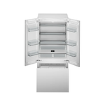 Bertazzoni REF36FDBZPNV24 36 Inch Built In French Door Refrigerator