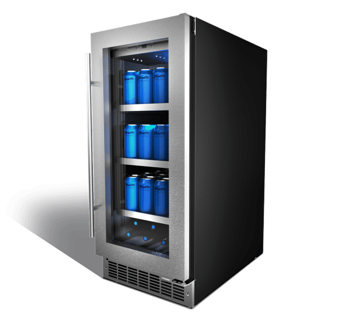 Silhouette DBC031D1BSSPR  15 Inch Built In Beverage Cooler