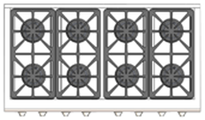 Capital GRT484BGL 48 Inch Gas Rangetop