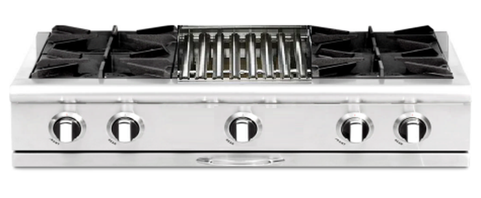 Capital CGRT362B2L 36 Inch Culinarian Gas Rangetop