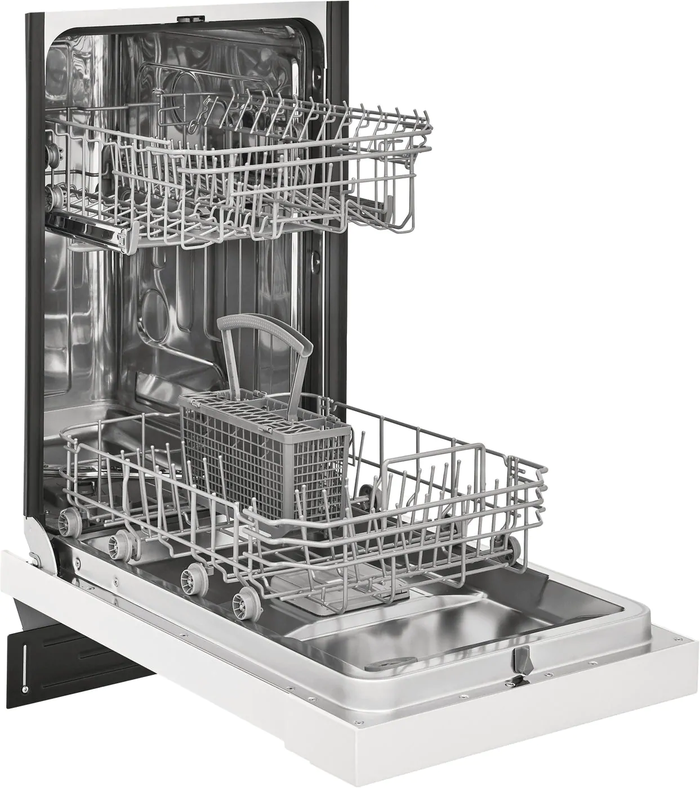 Frigidaire FFBD1831UW 18 Inch Ada Compliant Front Controls White Dishwasher