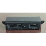 Faber 133.0157.446 Control Switch Black Box Cover for slider switch for INCA HC SS