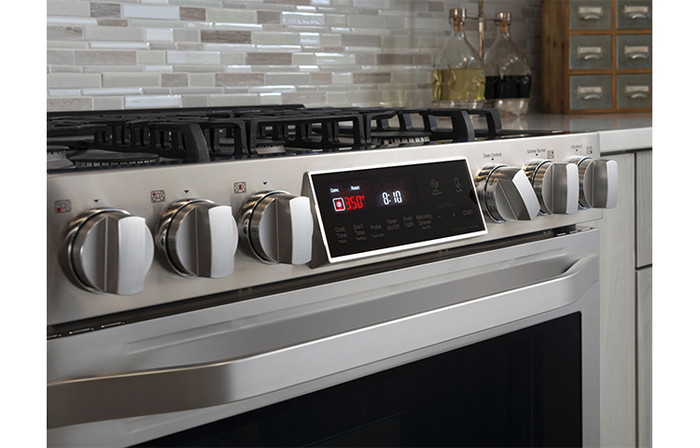 LG LSSG3016ST 30 Inch Slide-In Gas Range