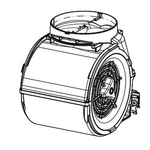 Falmec 105080749 Blower Motor 220-240v 600 CFM Blower Motor for Hood Fans