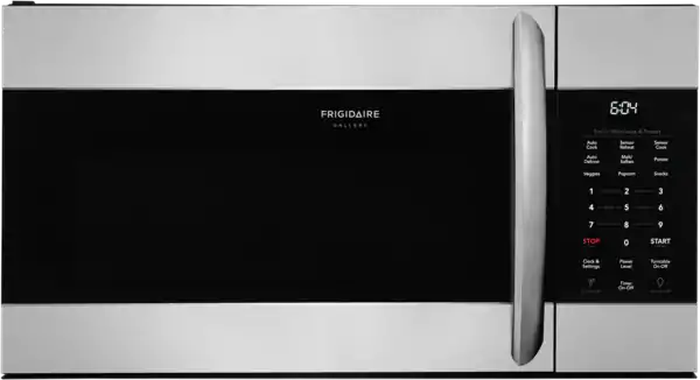 Frigidaire Gallery GMOS1962AF 30 Inch Sensor Cook 400 CFM Over the Range Microwave