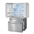 Thor Kitchen TRF3601FD 36 Inch Free Standing French Door Refrigerator