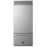Fulgor Milano F7PBM36S2L 36 Inch Built In Bottom Freezer Refrigerator