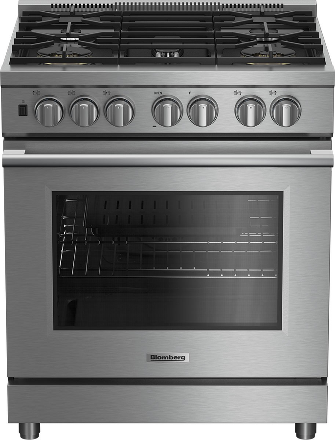 Blomberg BDF30522CSS 30 Inch Dual Fuel Range aniksappliances