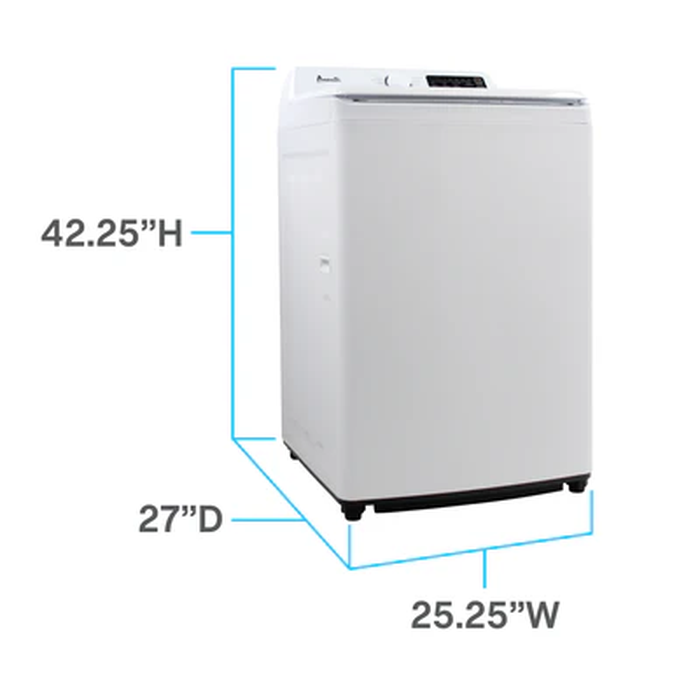 Avanti SLTW37D0W 26 Inch Top Load Washer