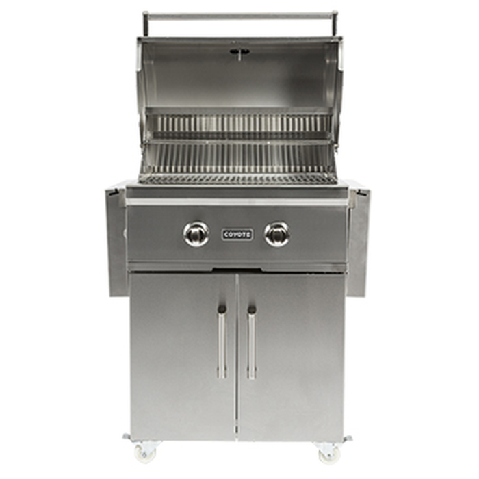 Coyote C1C28LPFS 28 Inch Grill On Cart Gas