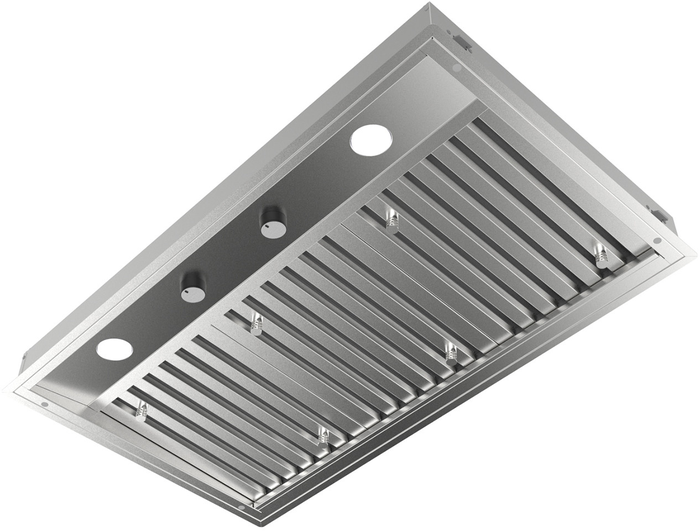 Faber INPL4219SSNBB 42 Inch Installed in Cabinet Range Hood Blower Not Included CFM